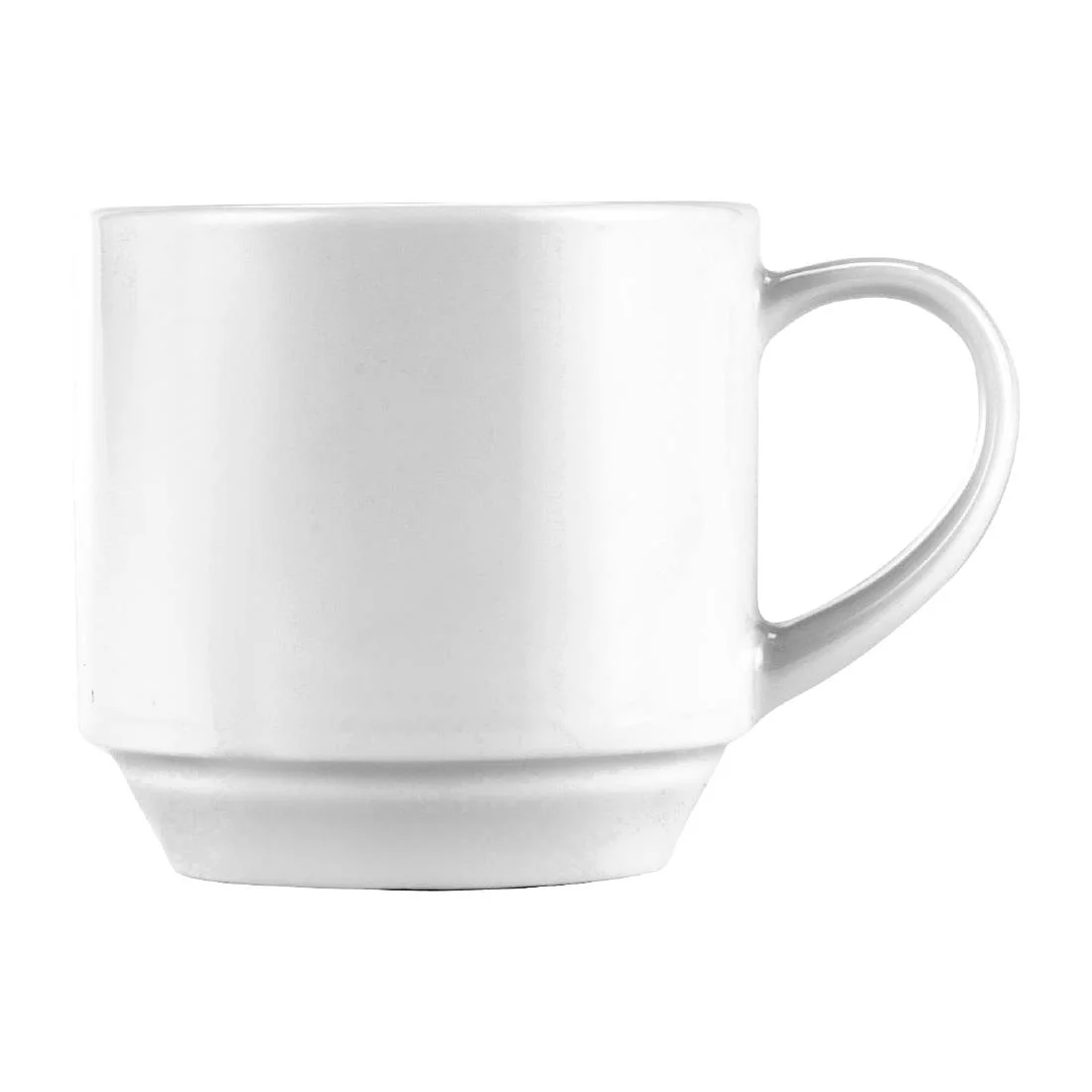 Churchill Art de Cuisine Menu Porcelain Stacking Teacups 210ml (6 Pack)