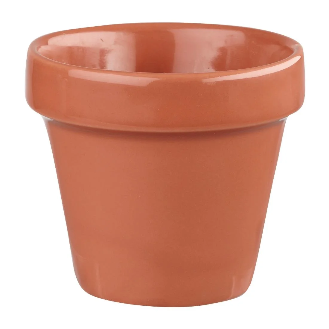 Churchill Bit on the Side Plant Pots Paprika 340ml (12 Pack)