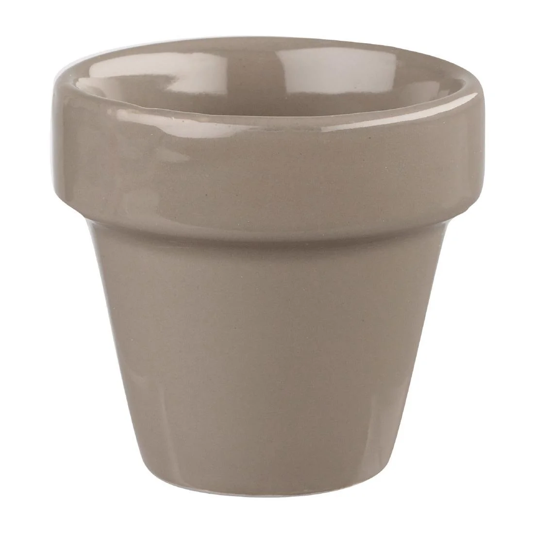 Churchill Bit on the Side Plant Pots Pebble 114ml (12 Pack)
