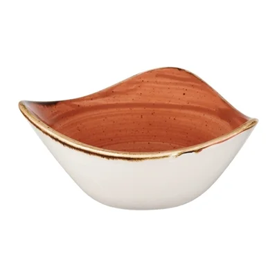 Churchill Stonecast Lotus Bowls Spiced Orange 153mm (12 Pack) - Image 2