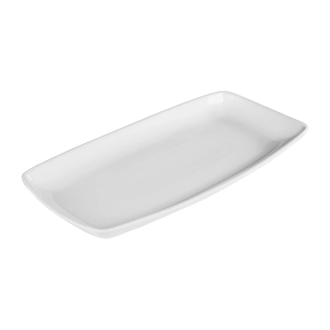 Churchill X Squared Oblong Plates White 298x140mm (12 Pack) - Image 3