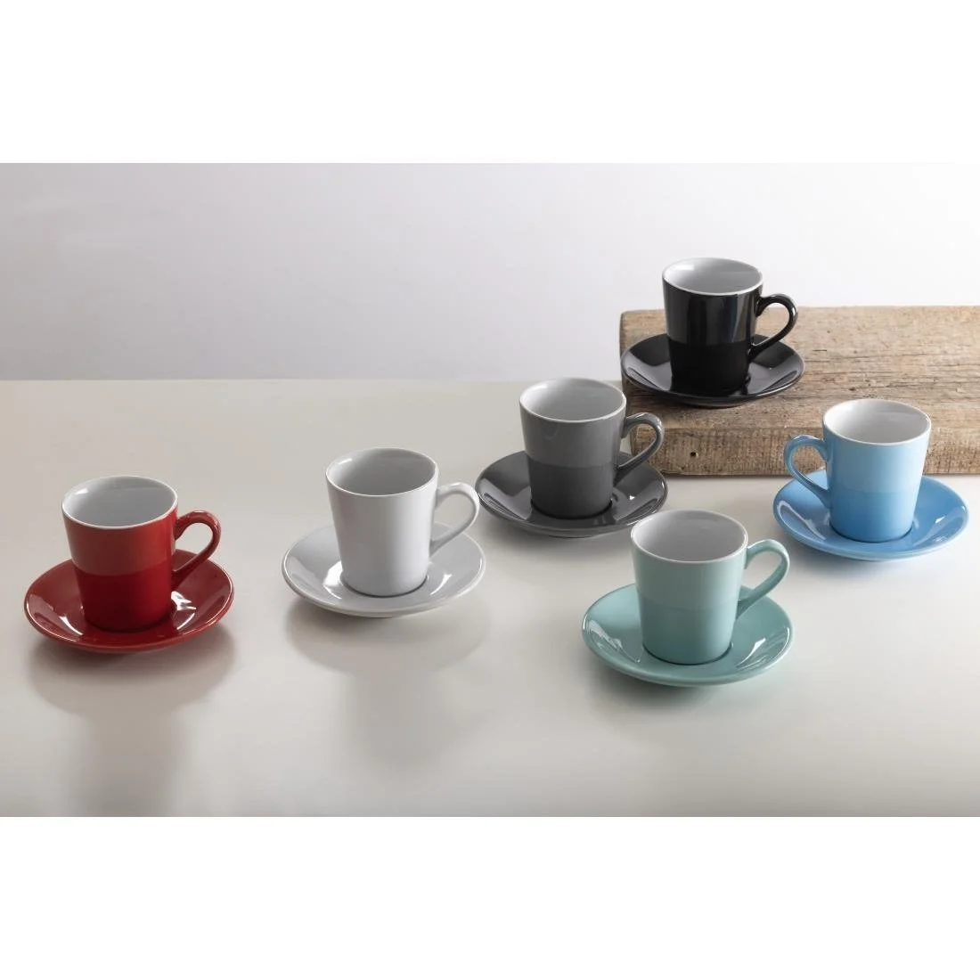 Olympia Cafe Flat White Saucers Black 135mm (12 Pack) - Image 17