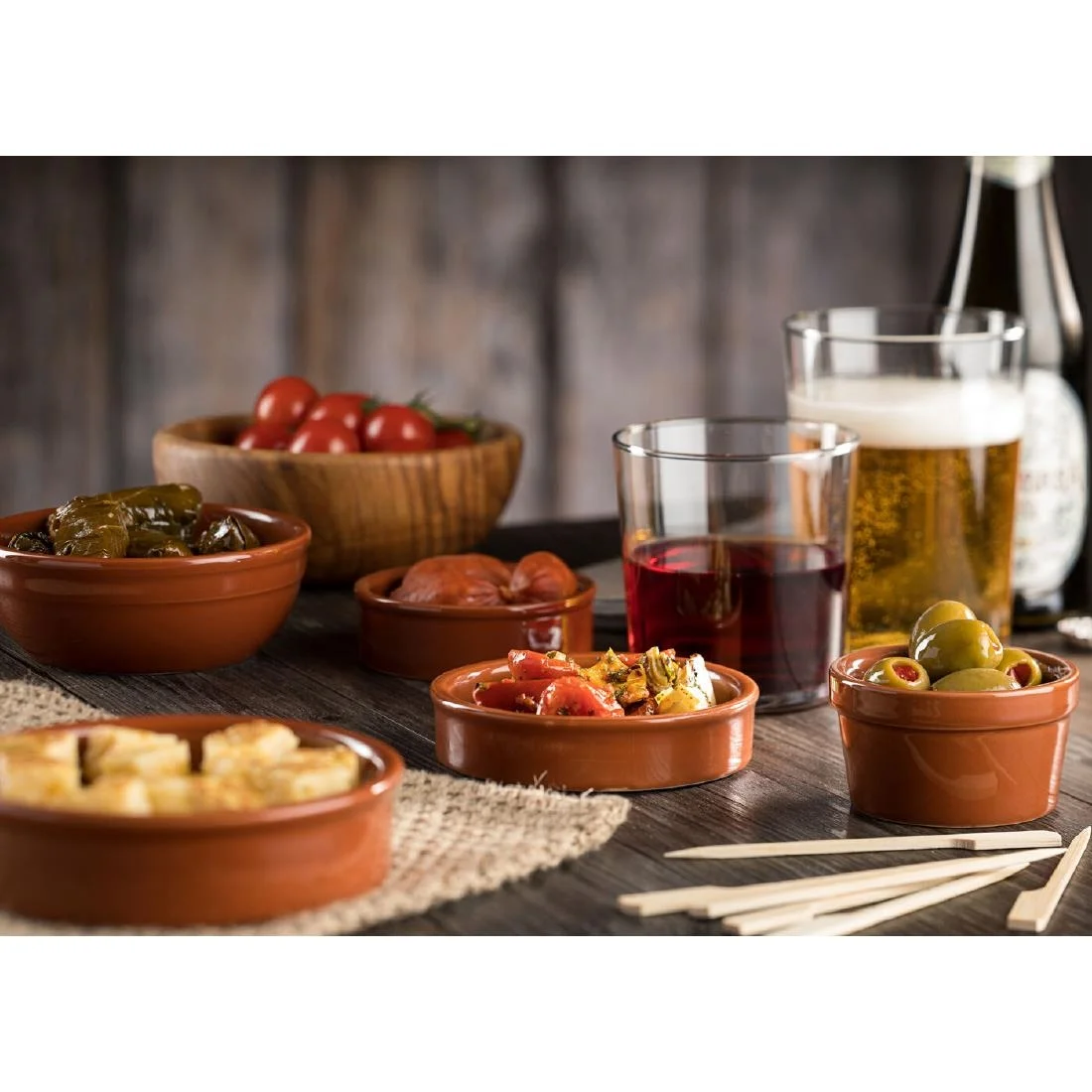 Utopia Tapas Dishes 130mm (6 Pack) - Image 3
