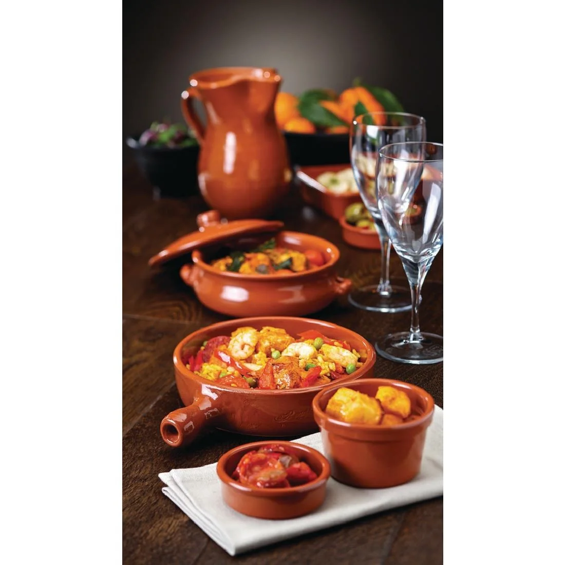 Utopia Estrella Black Tapas Dishes 170mm (8 Pack) - Image 2
