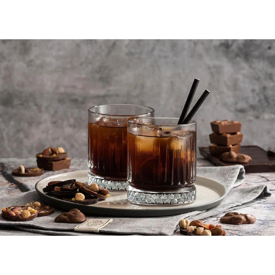 Pasabahce Elysia Double Old-Fashioned Glasses 360ml (24 Pack) - Image 2