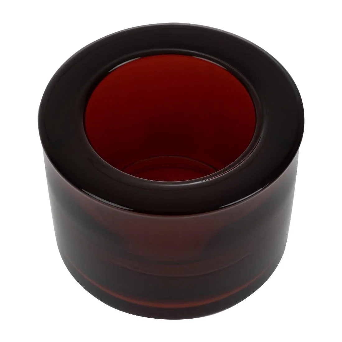 Utopia Chunky Red Tealight Holders (12 Pack) - Image 1