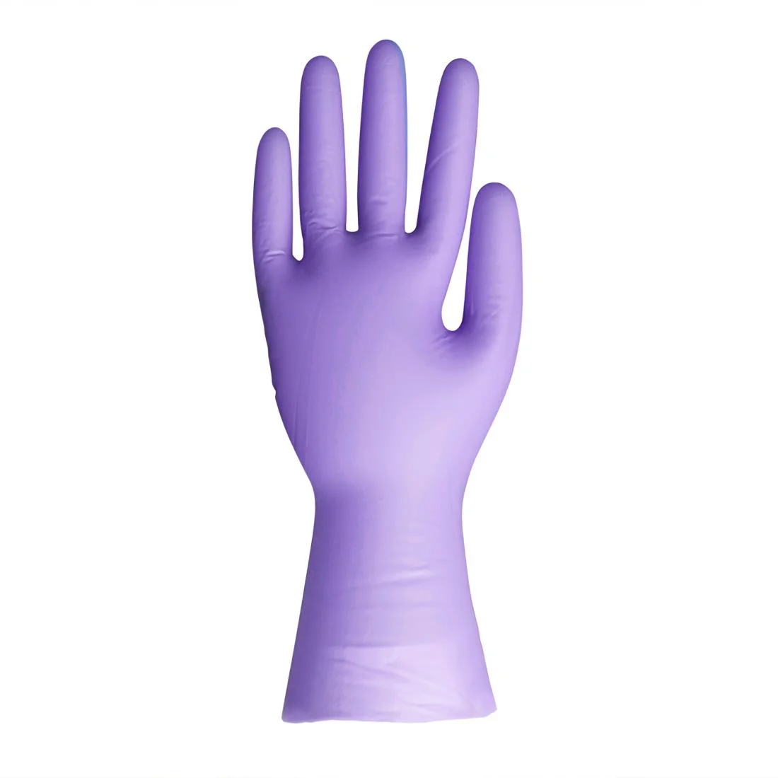 Hygiplas Vinyl Purple Powder Free Gloves - Image 2