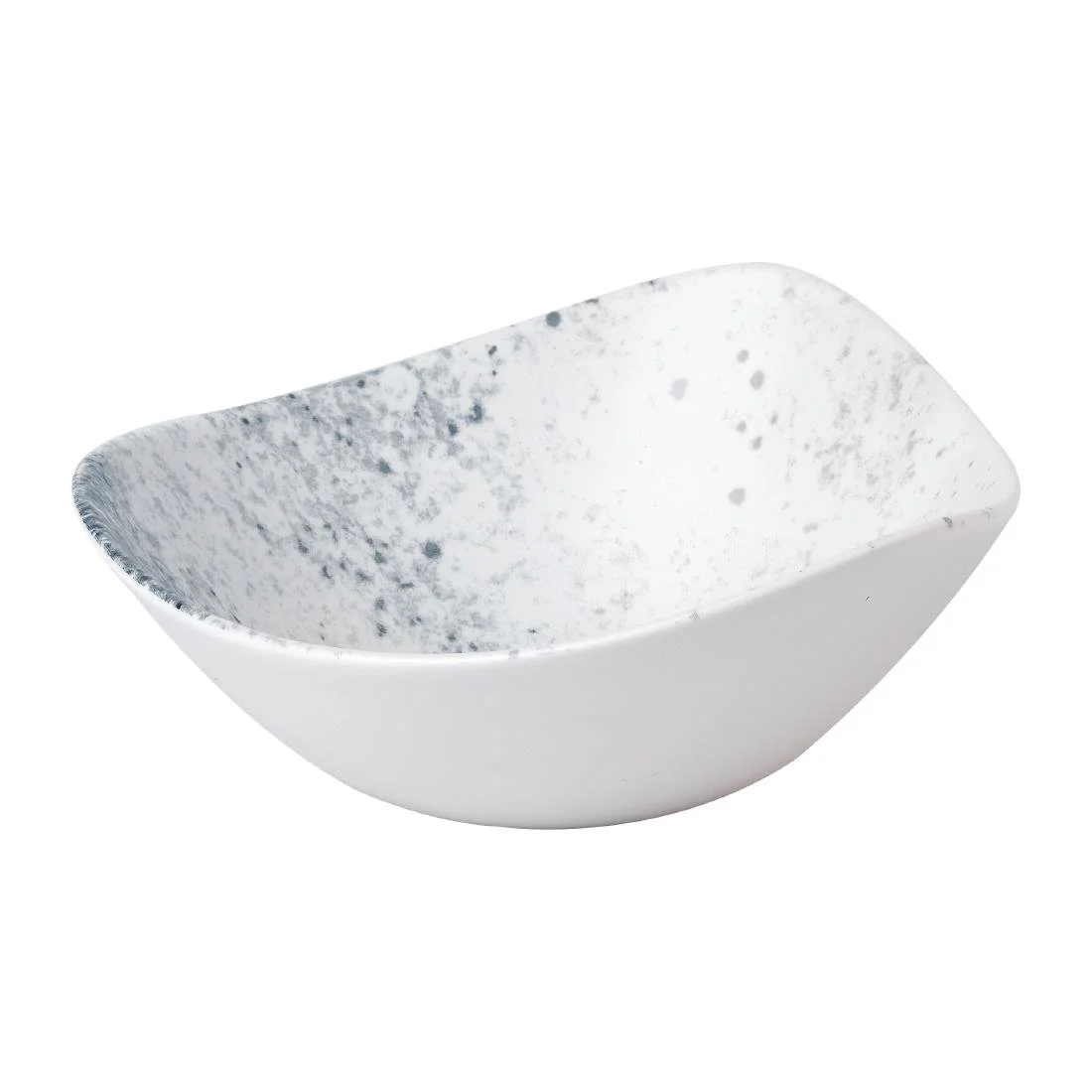 Studio Prints Haze Blue Triangle Bowls 13oz (12 Pack) - Image 1