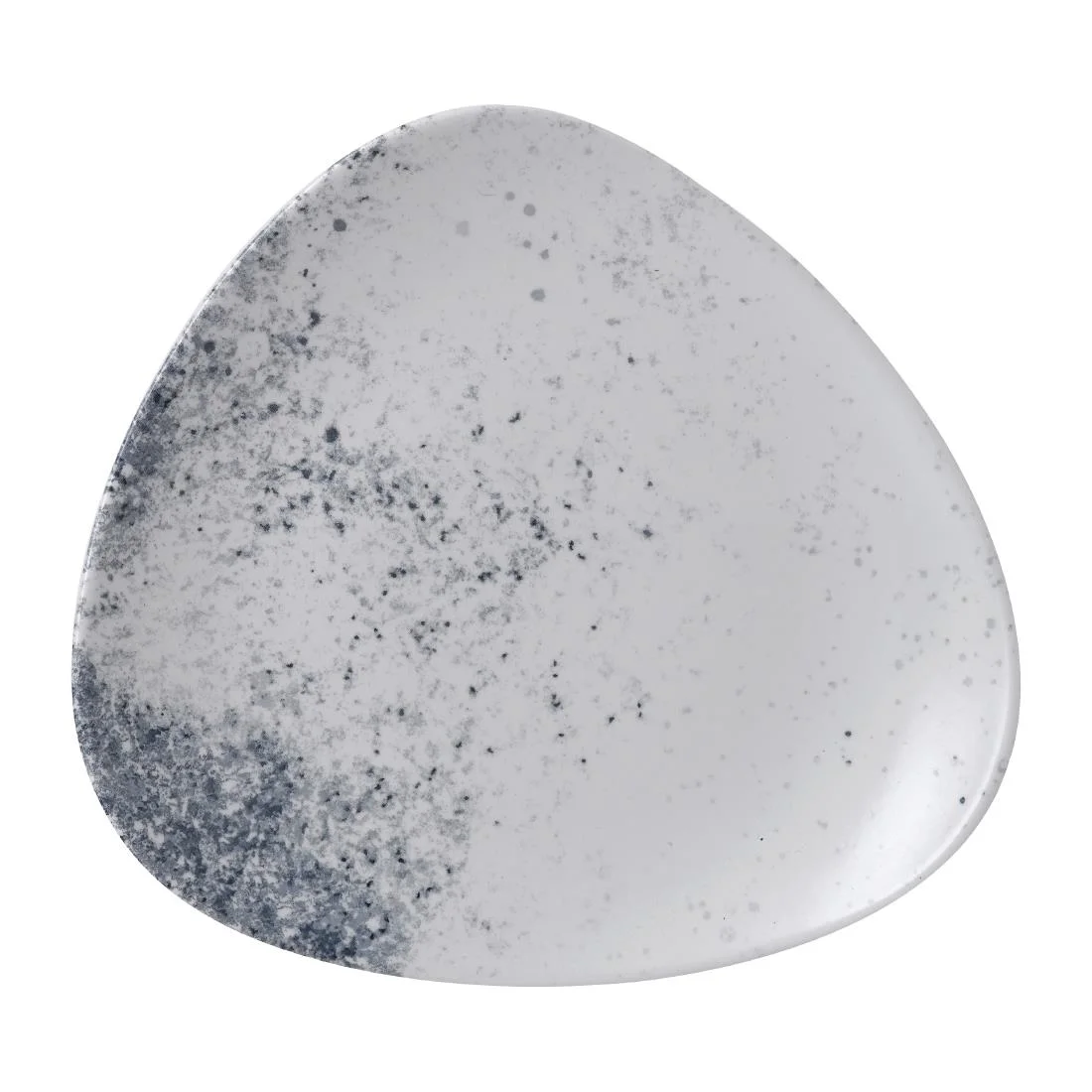 Studio Prints Haze Blue Triangle Plates 9 " (12 Pack)