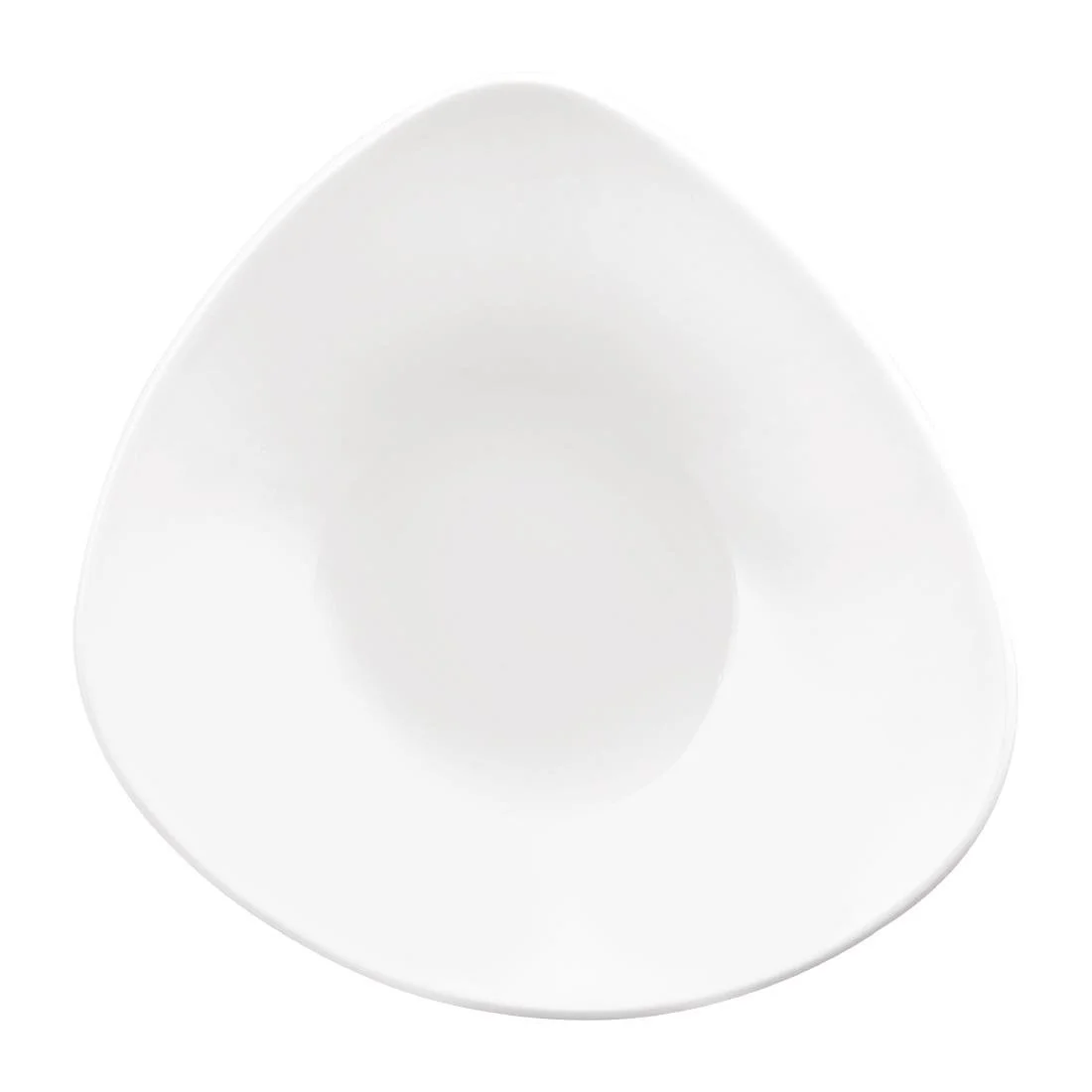 Churchill Vellum Triangle Bowls White 185mm (12 Pack)