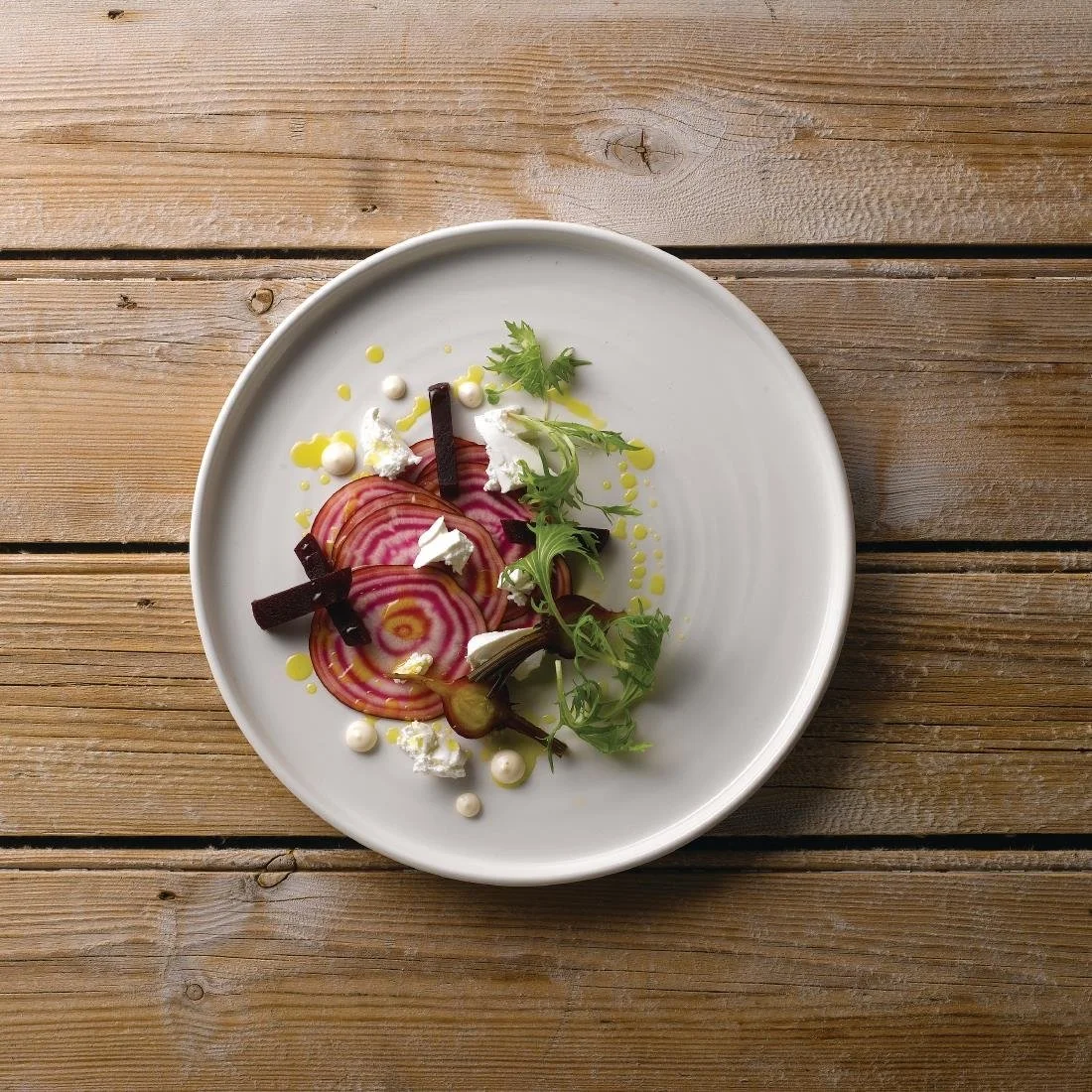 Churchill Vellum Walled Plates White 260mm (6 Pack) - Image 2