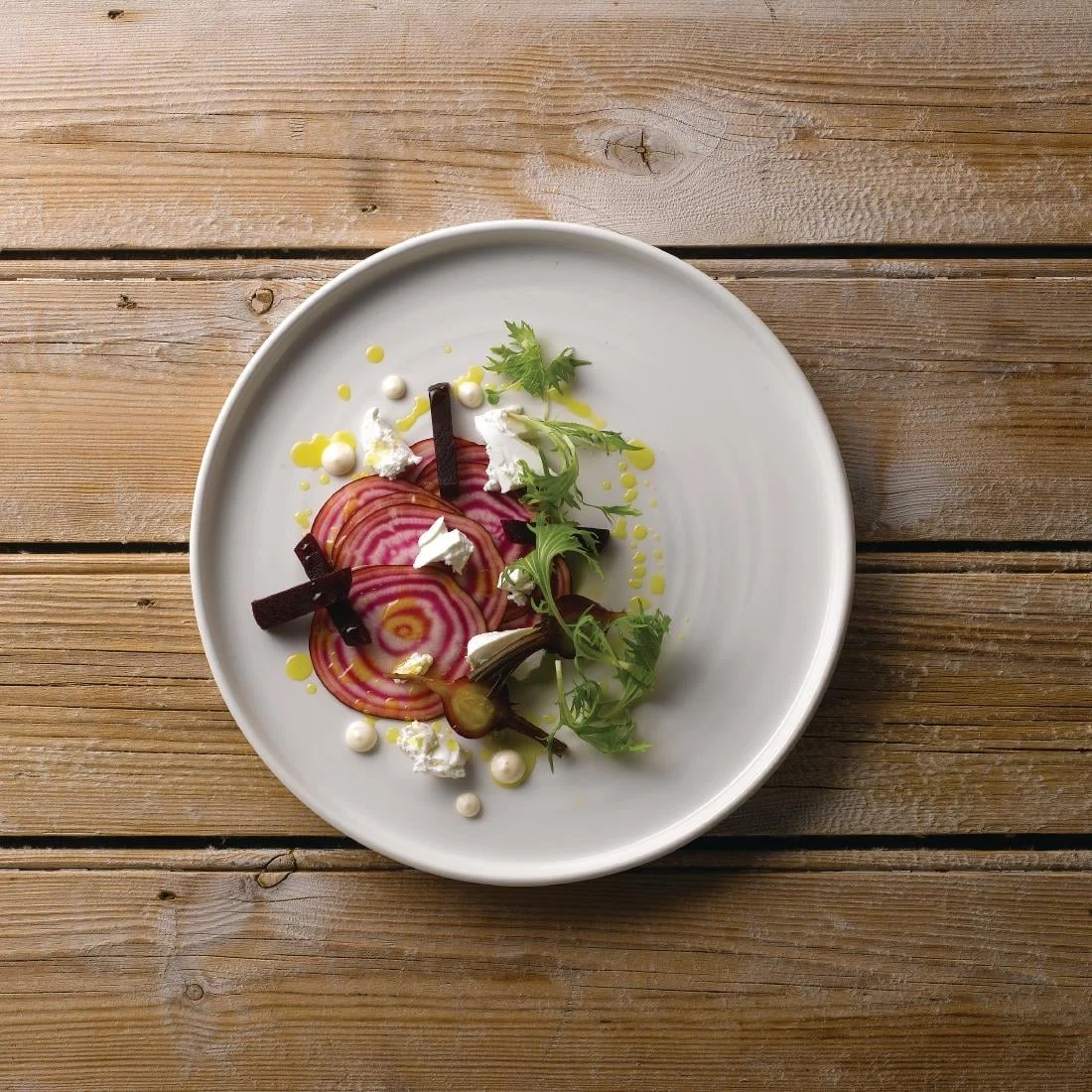Churchill Vellum Walled Plates White 210mm (6 Pack) - Image 2