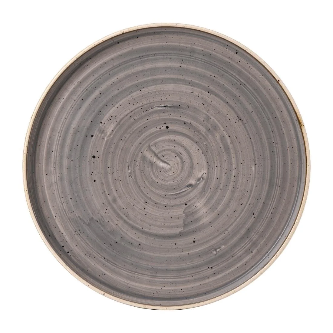 Stonecast Peppercorn Grey Walled Plates 10 3/4 " (6 Pack) - Image 1