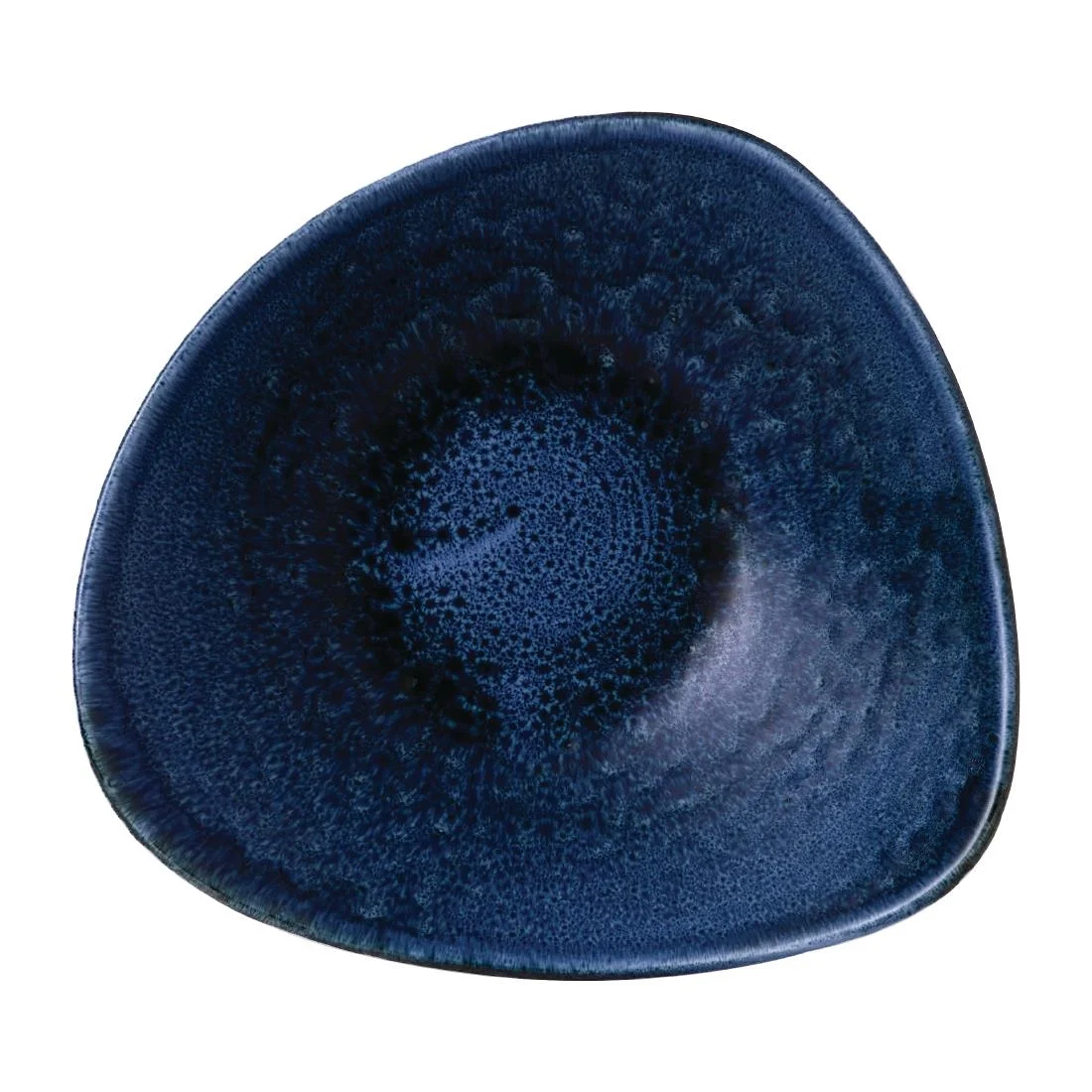 Stonecast Plume Ultramarine Triangle Bowls 21oz (12 Pack) - Image 2