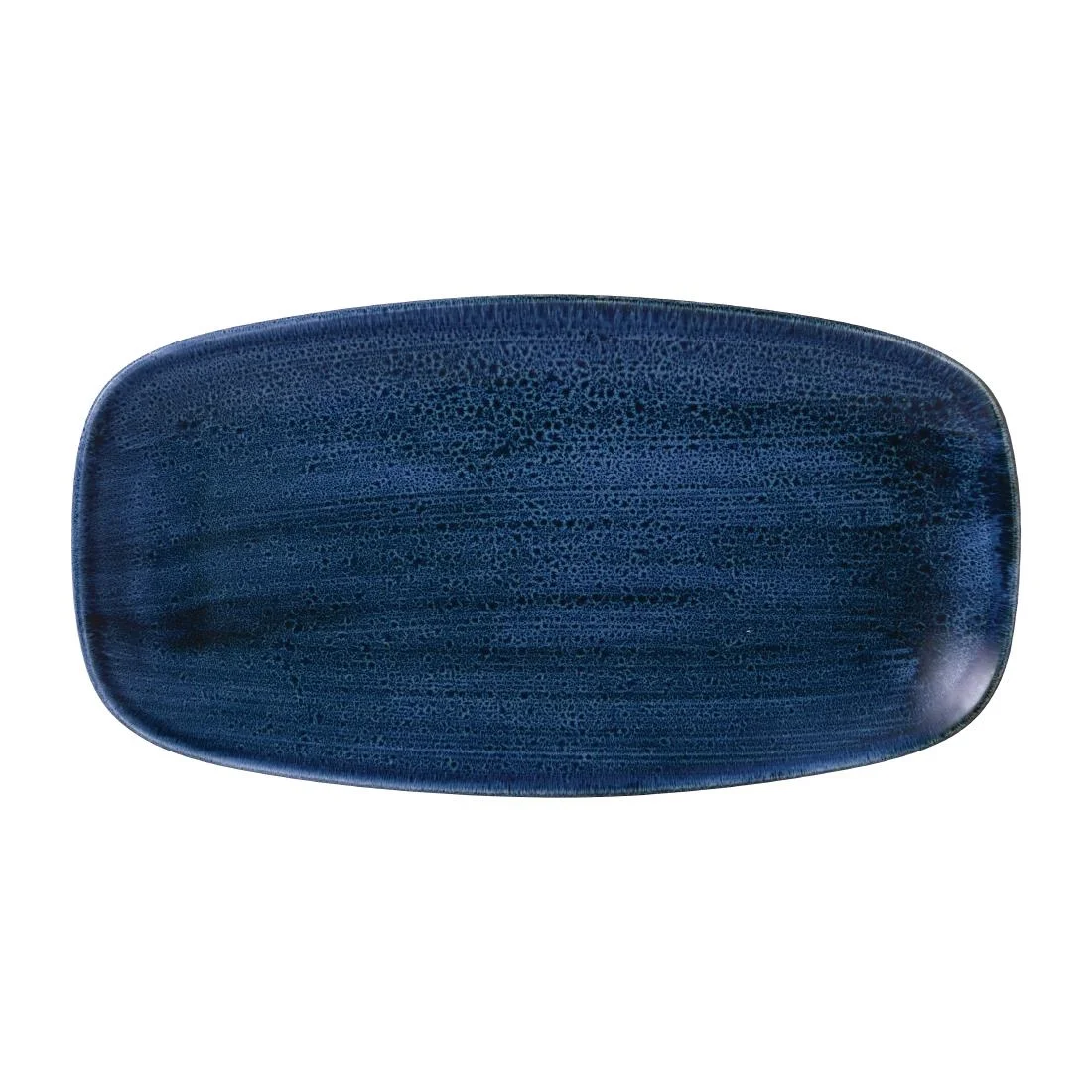 Stonecast Plume Ultramarine Chefs' Oblong Plates No. 4 13 7/8 x 7 3/8 " (6 Pack)