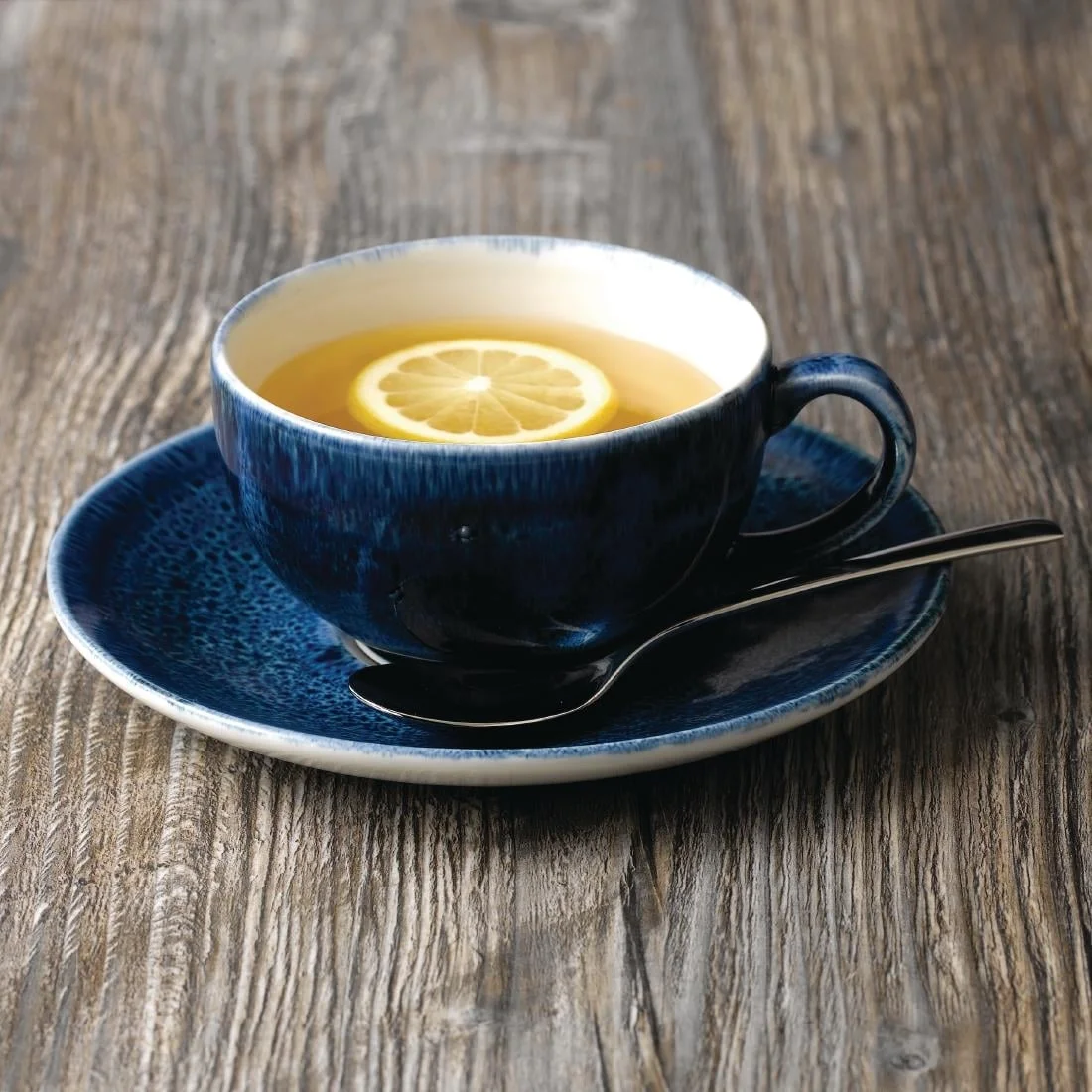 Stonecast Plume Ultramarine Cappuccino Cups 8oz (12 Pack) - Image 2