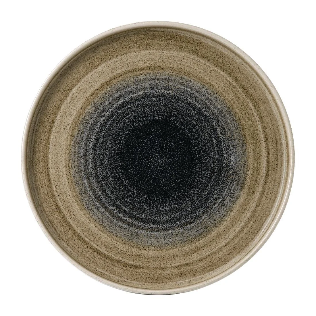 Churchill Stonecast Aqueous Bayou Walled Plates 260mm (6 Pack)