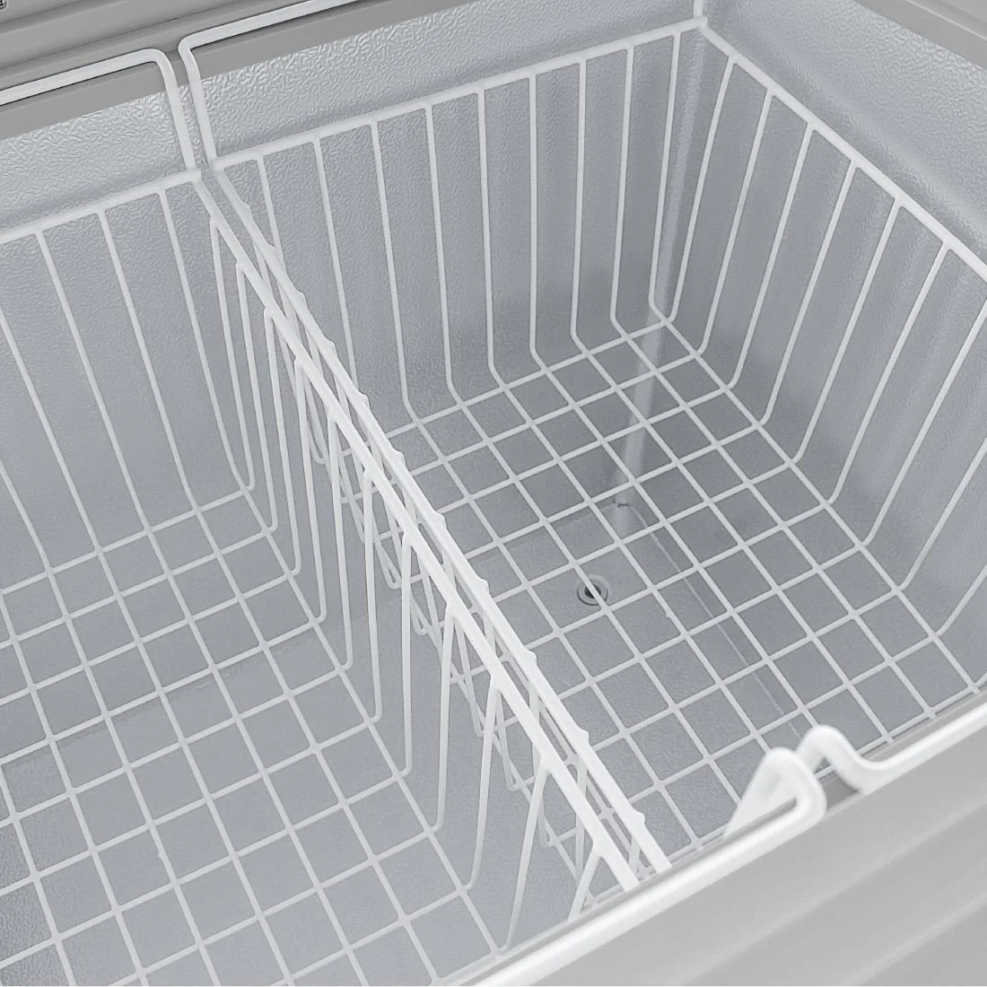 Polar G-Series Display Chest Freezer with Glass Surround 200Ltr - Image 4
