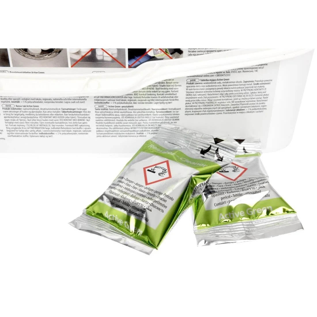 Rational Oven Cleaning Detergent Tabs Active Green (150 Pack) - Image 7