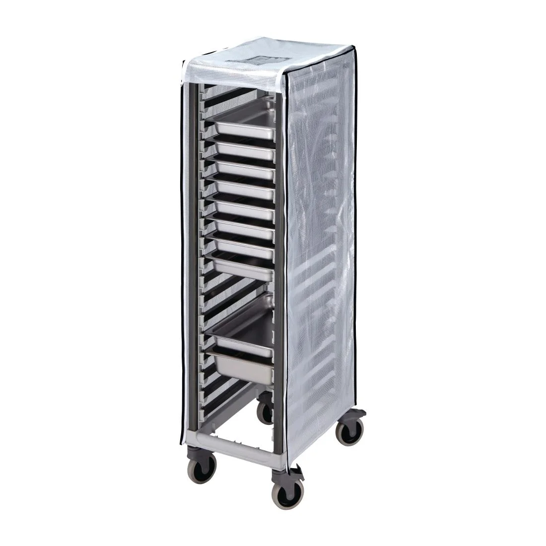 Cambro 1/1GN Food Tray Trolley Cover Tall - Image 6