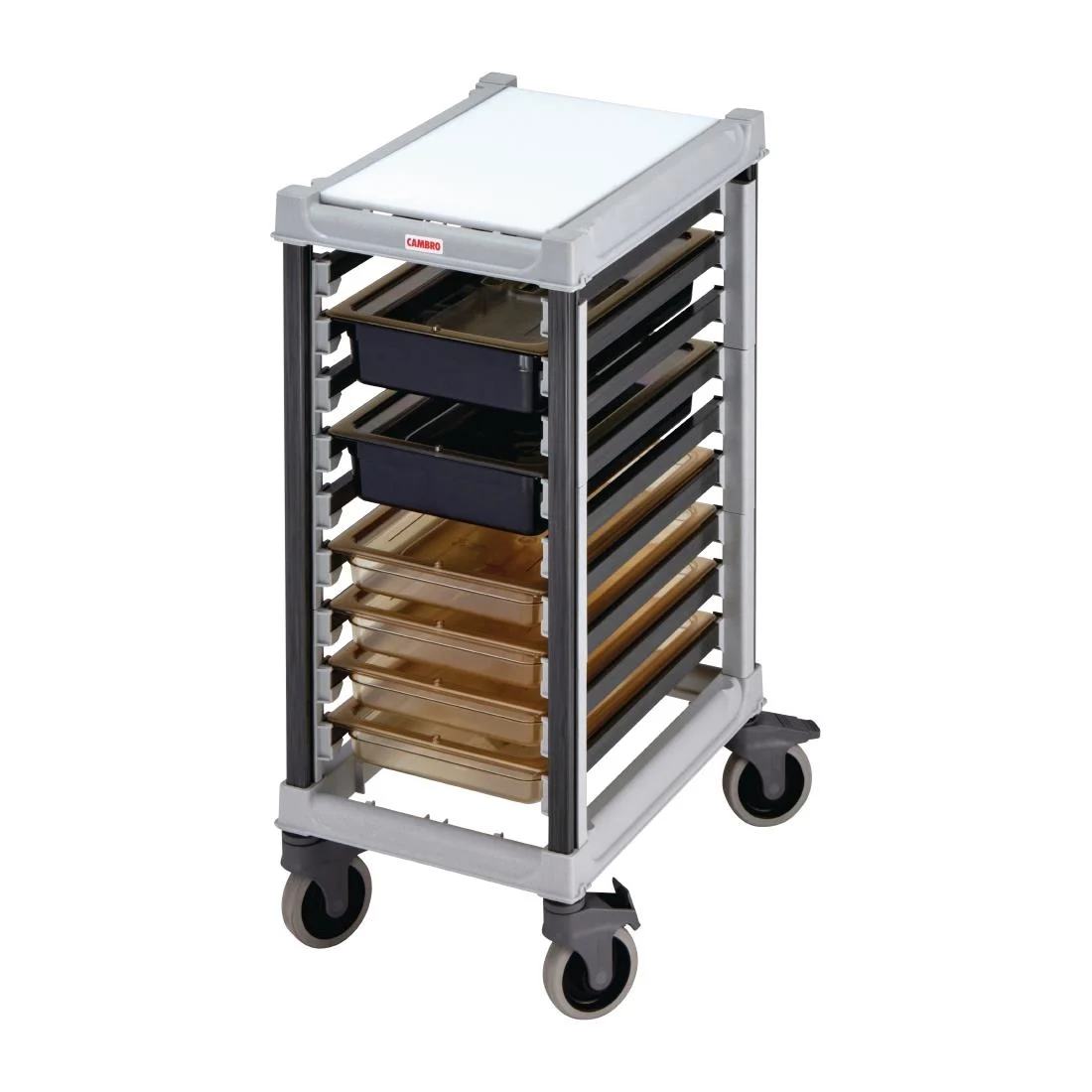 Cambro 1/1 Gastronorm Trolley 9 Tray Capacity Short - Image 6