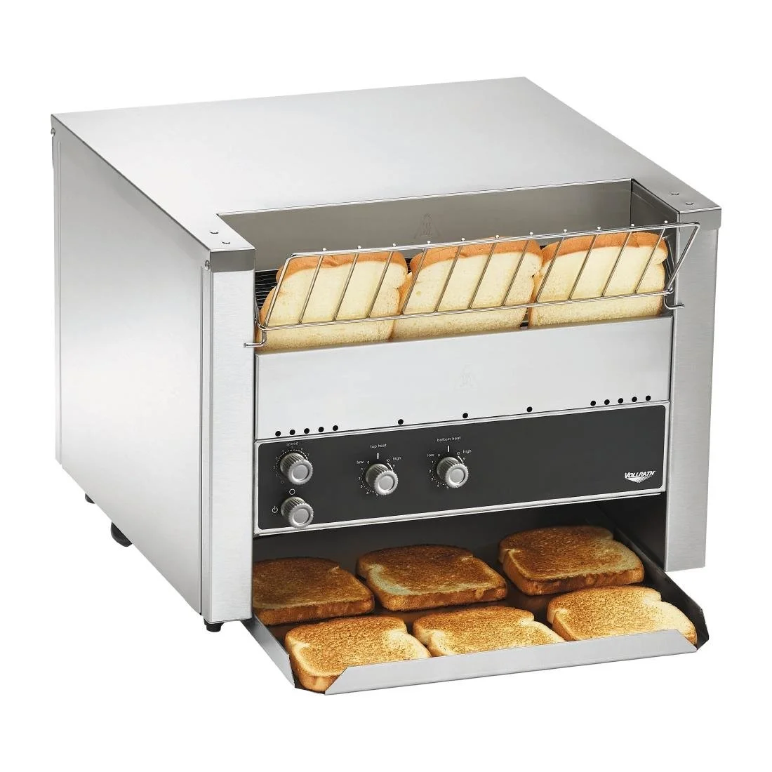 Vollrath 3 Slice Energy-Saving Conveyor Toaster CT4-2301000 - Image 2