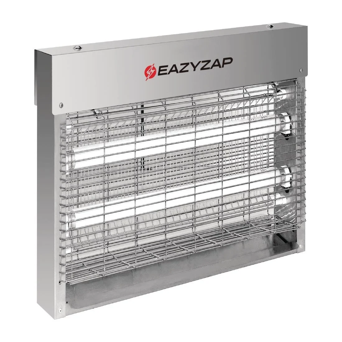 Eazyzap LED Brushed Stainless Steel Fly Killer
