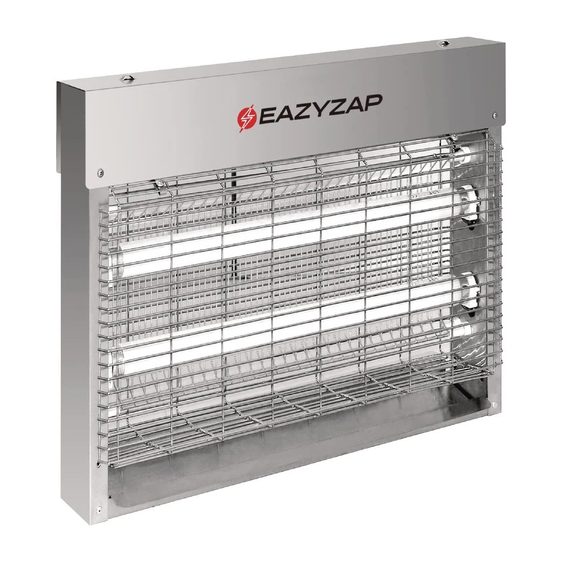 Eazyzap LED Brushed Stainless Steel Fly Killer - Image 3