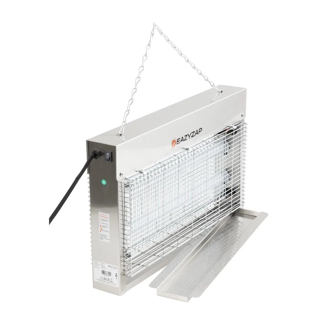 Eazyzap Energy Efficient Stainless Steel LED Fly Killer 100m² - Image 5