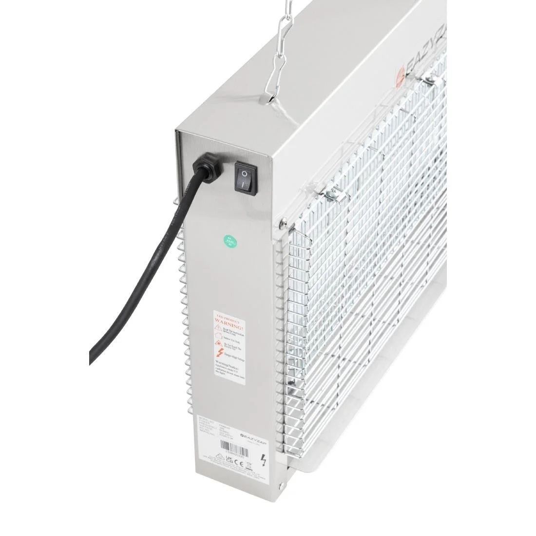 Eazyzap Energy Efficient Stainless Steel LED Fly Killer 100m² - Image 7