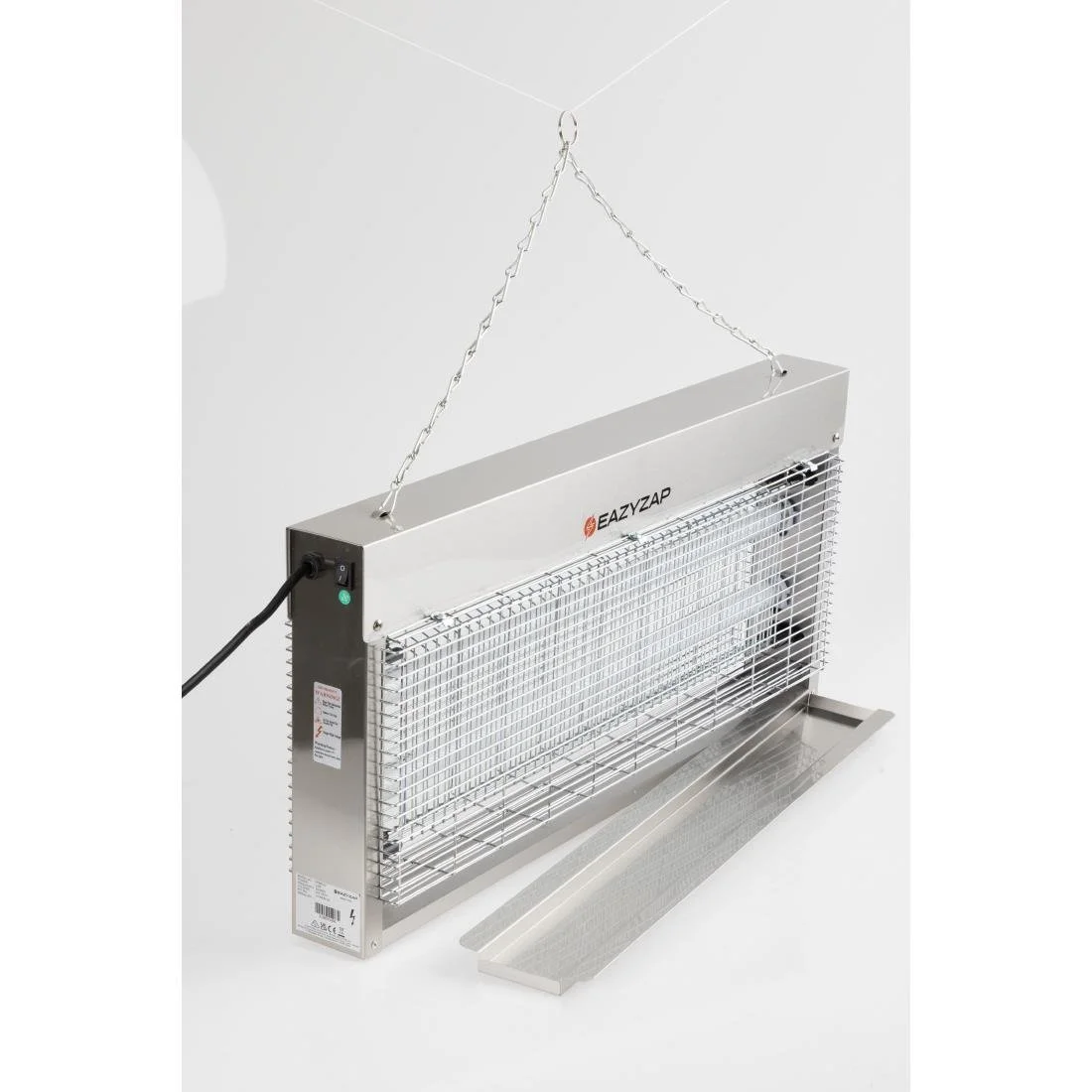 Eazyzap Energy Efficient Stainless Steel LED Fly Killer 150m² - Image 5