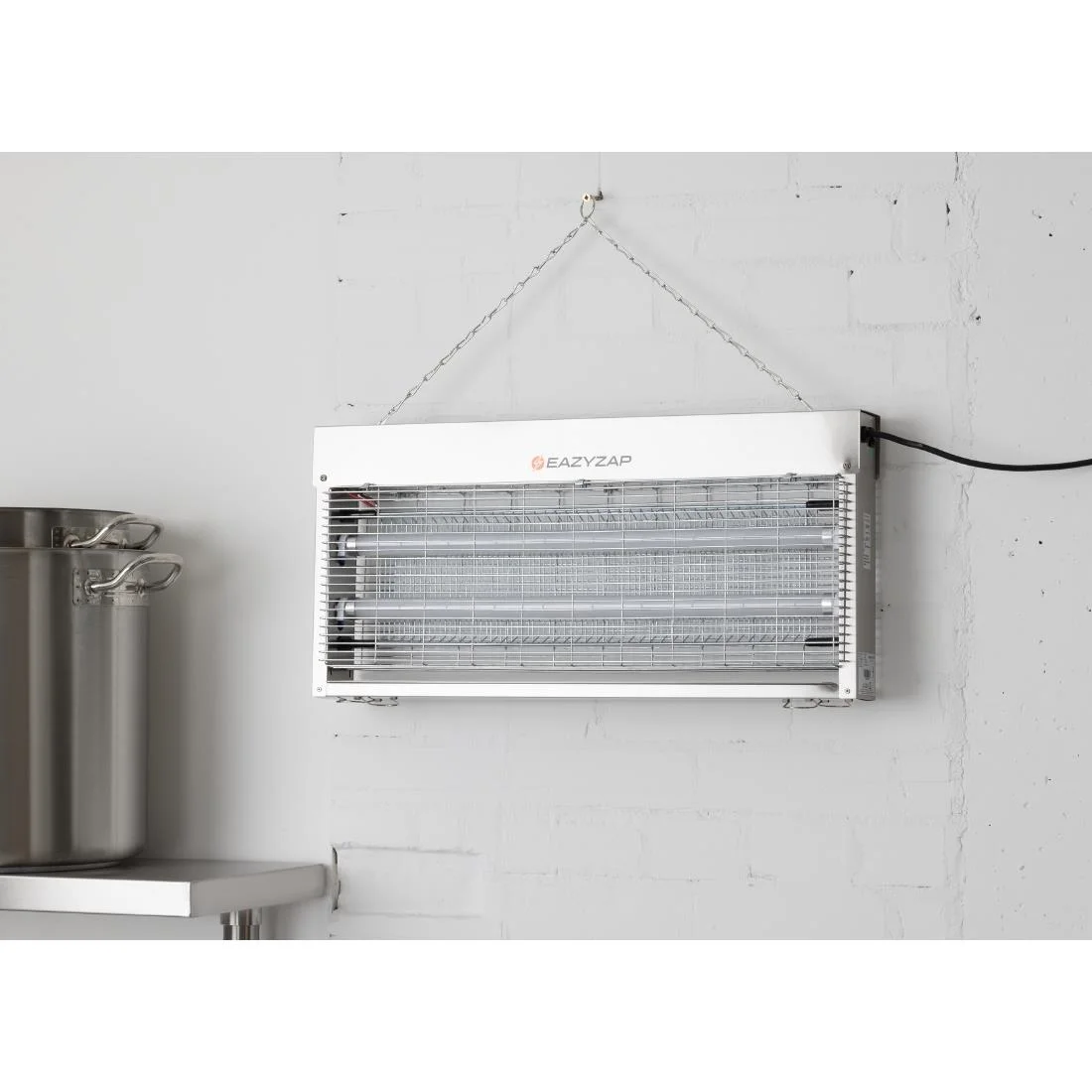 Eazyzap Energy Efficient Stainless Steel LED Fly Killer 150m² - Image 11