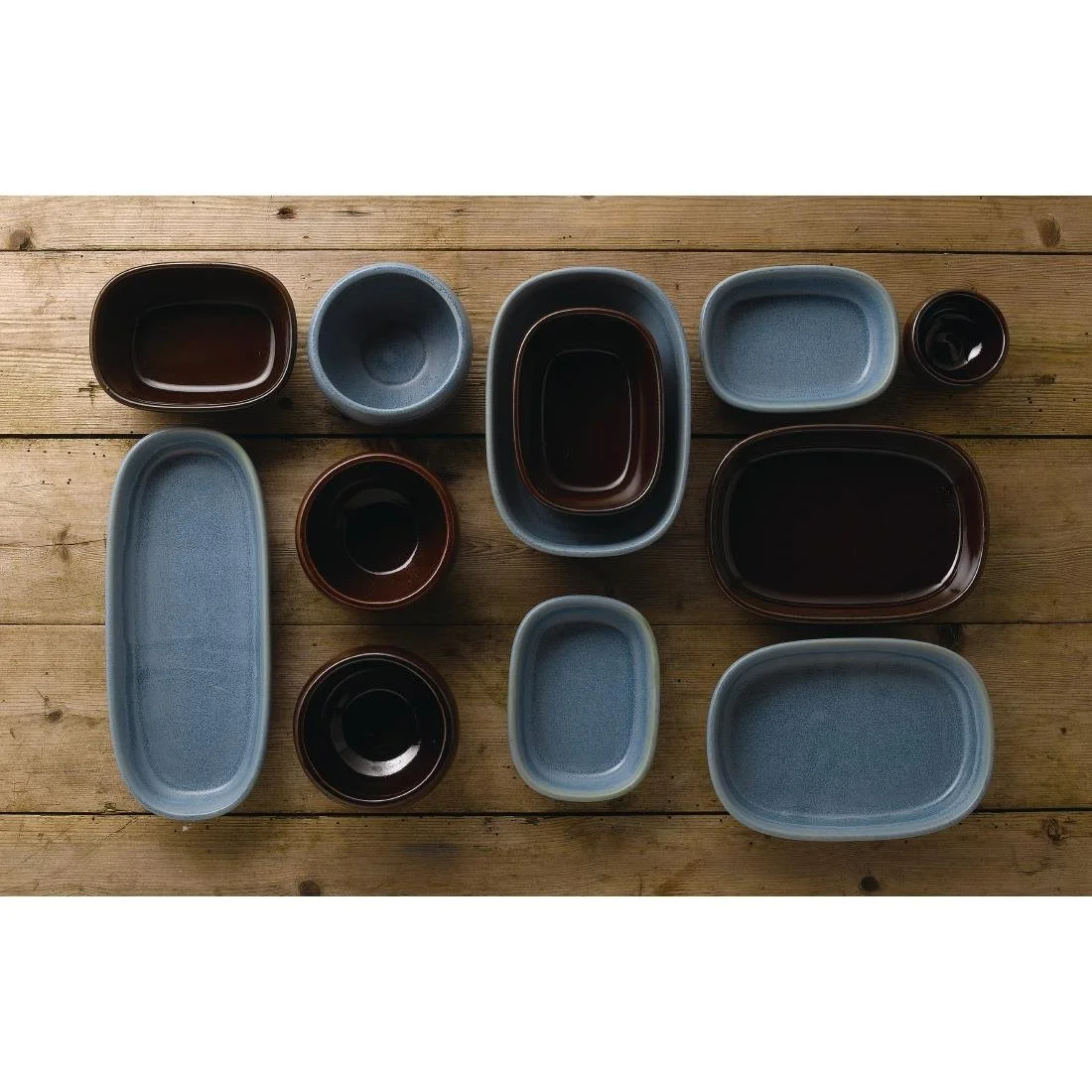 Churchill Emerge Oslo Blue Trays 230x95mm (6 Pack) - Image 5