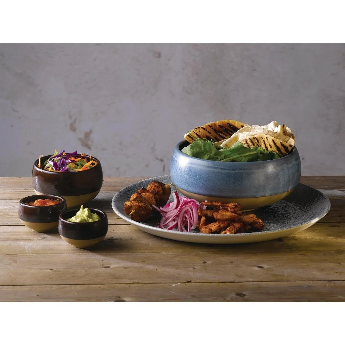 Churchill Emerge Oslo Blue Bowls 158mm (6 Pack) - Image 6