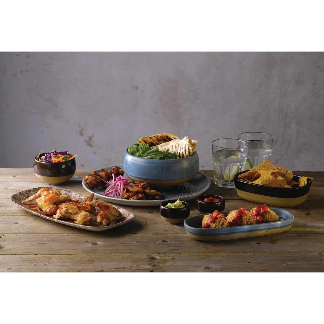 Churchill Emerge Oslo Blue Trays 230x95mm (6 Pack) - Image 6