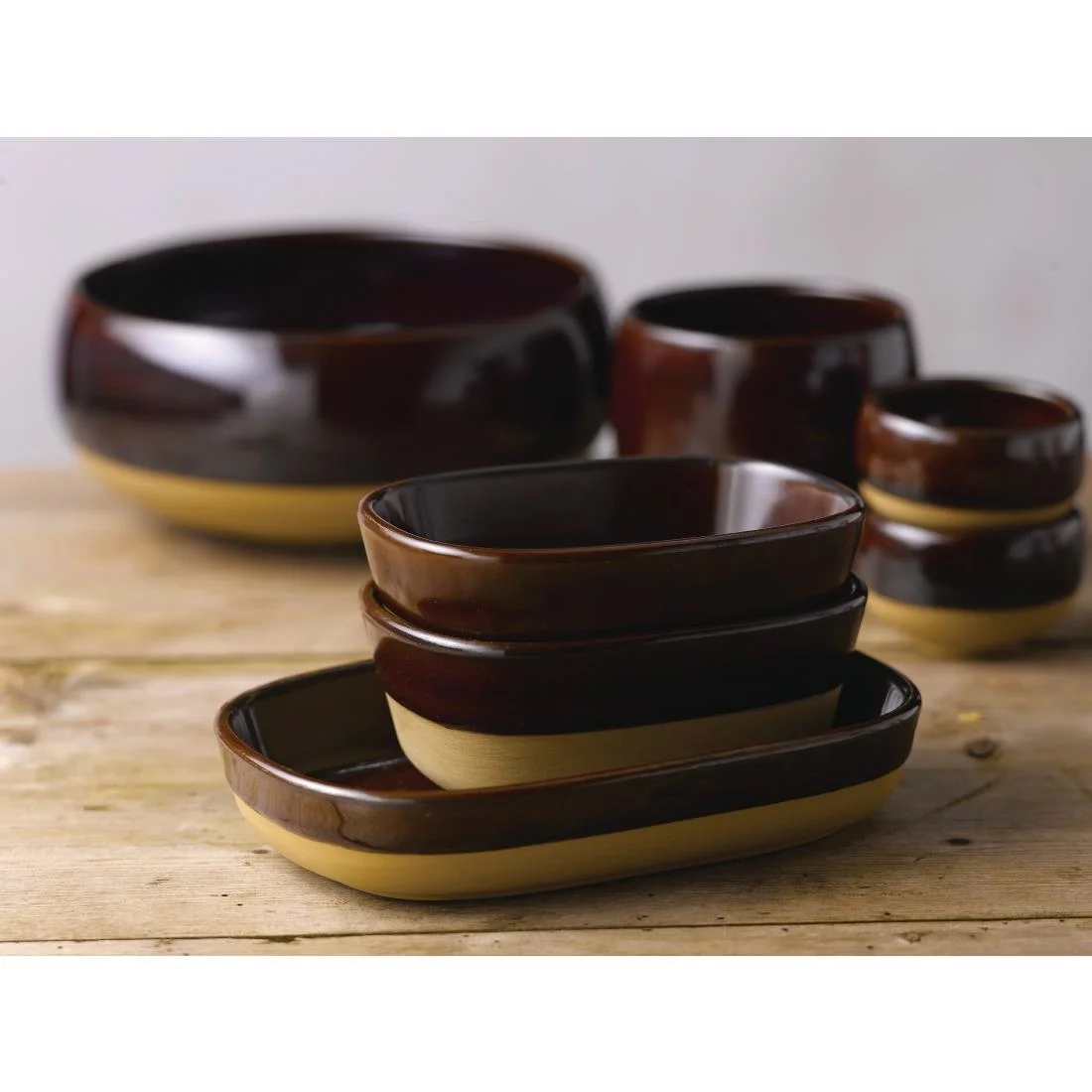 Churchill Emerge Cinnamon Brown Trays 120x90mm (6 Pack) - Image 4