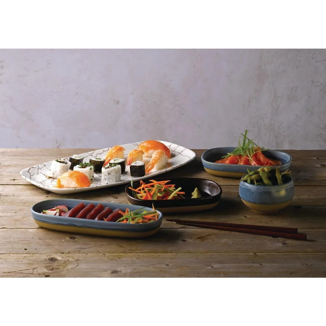 Churchill Emerge Oslo Blue Deep Bowls 90mm (12 Pack) - Image 7