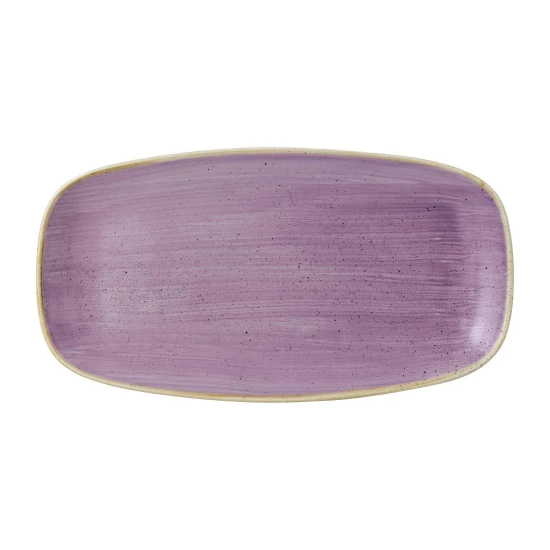 Churchill Stonecast Chefs Oblong Plates Lavender 355x189mm (6 Pack) - Image 1