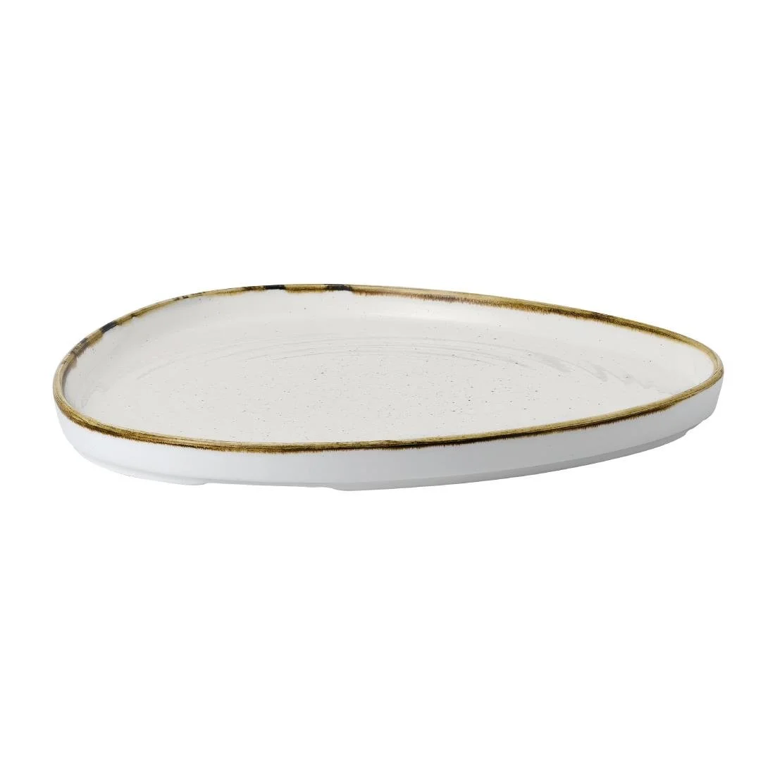 Churchill Stonecast Barley White Triangle Walled Chefs Plates 260mm (6 Pack) - Image 5