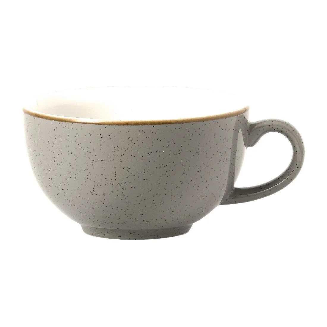 Churchill Stonecast Grey Cappuccino Cups 280ml (12 Pack)