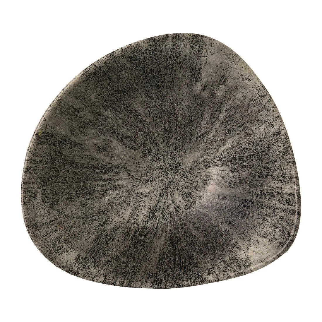 Churchill Stone Lotus Bowls Quartz Black 235mm (12 Pack) - Image 1
