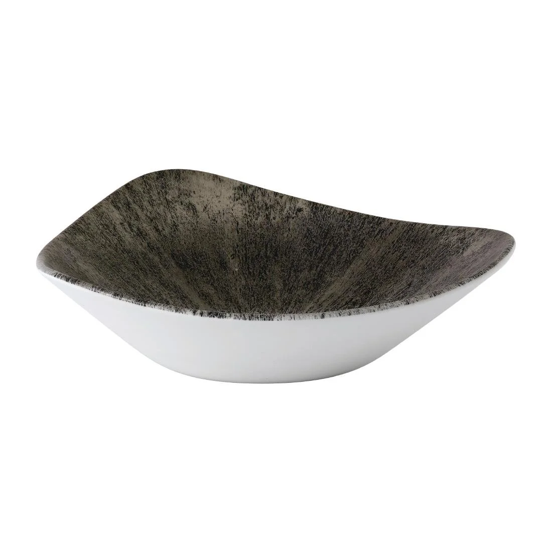 Churchill Stone Lotus Bowls Quartz Black 235mm (12 Pack) - Image 2