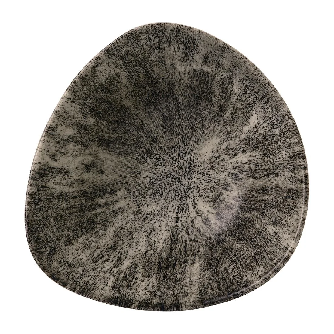 Churchill Stone Lotus Bowls Quartz Black 185mm (12 Pack)