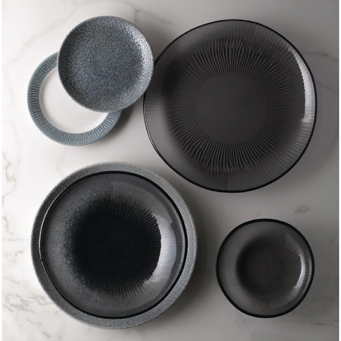 Churchill Bamboo Organic Glasses Round Bowls 245mm (6 Pack) - Image 2