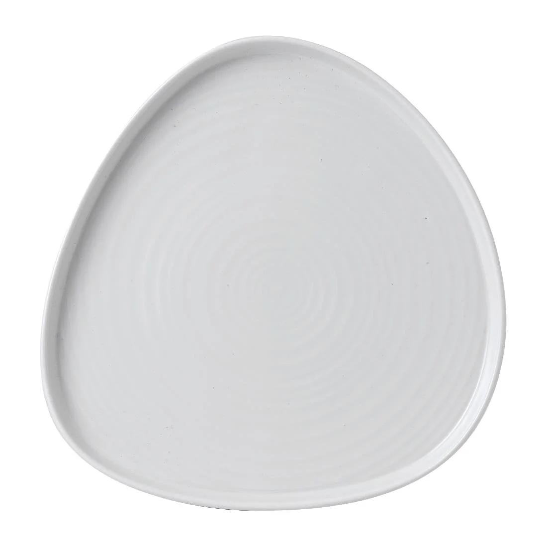 Churchill White Triangle Walled Chef Plates 260mm (6 Pack) - Image 1