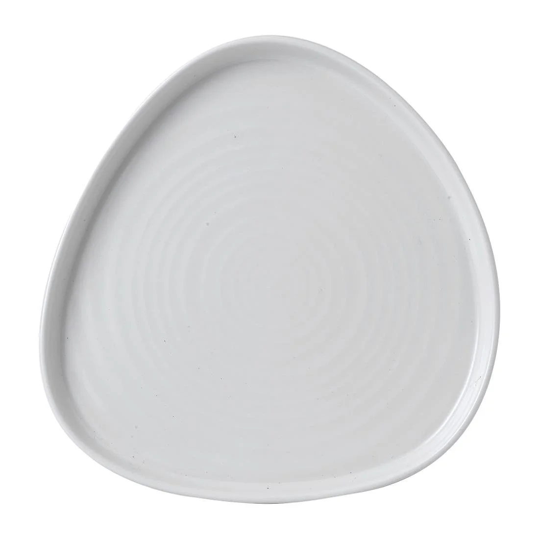 Churchill White Triangle Walled Chef Plates 200mm (6 Pack) - Image 1
