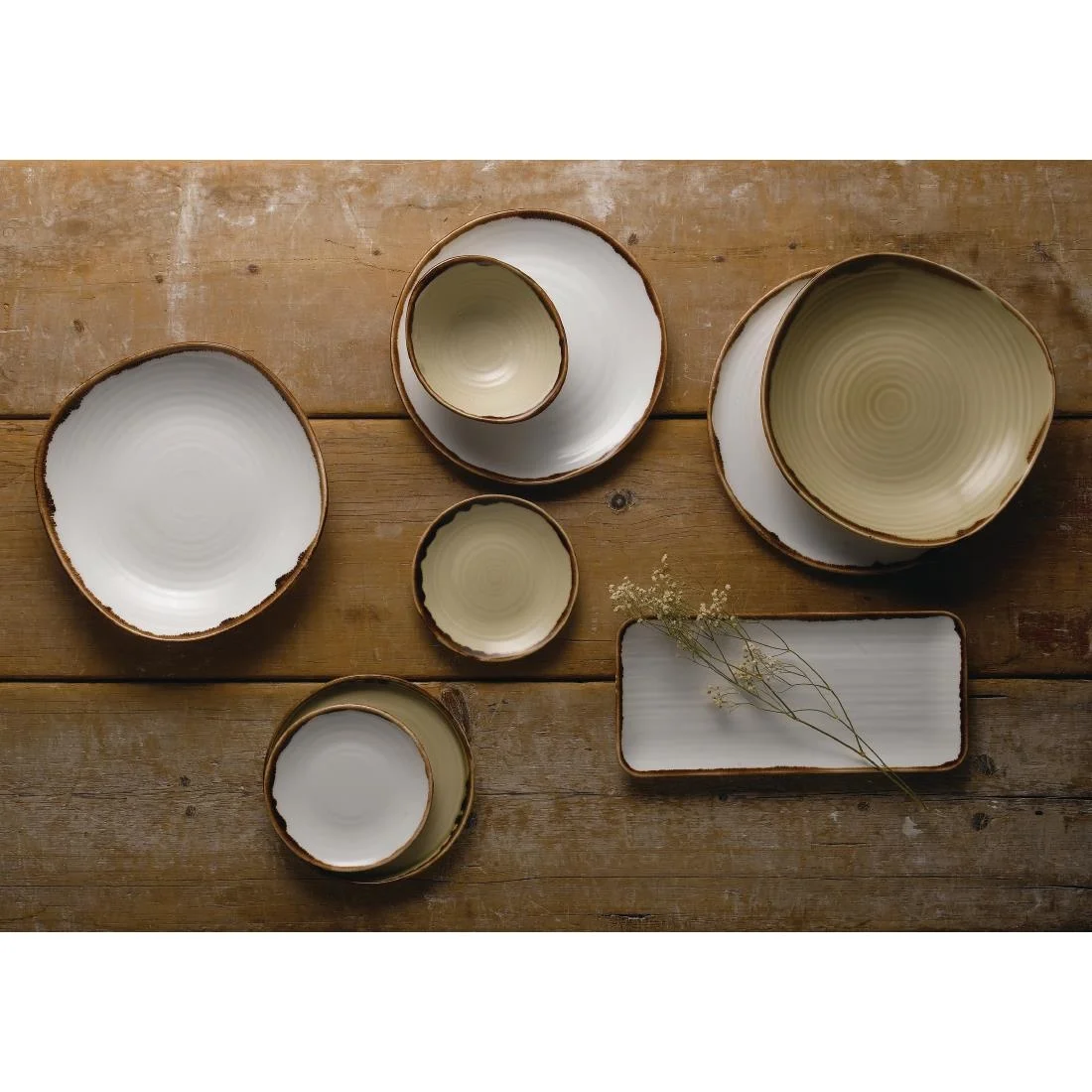 Dudson Harvest Organic Coupe Bowls Natural 279mm (12 Pack) - Image 2