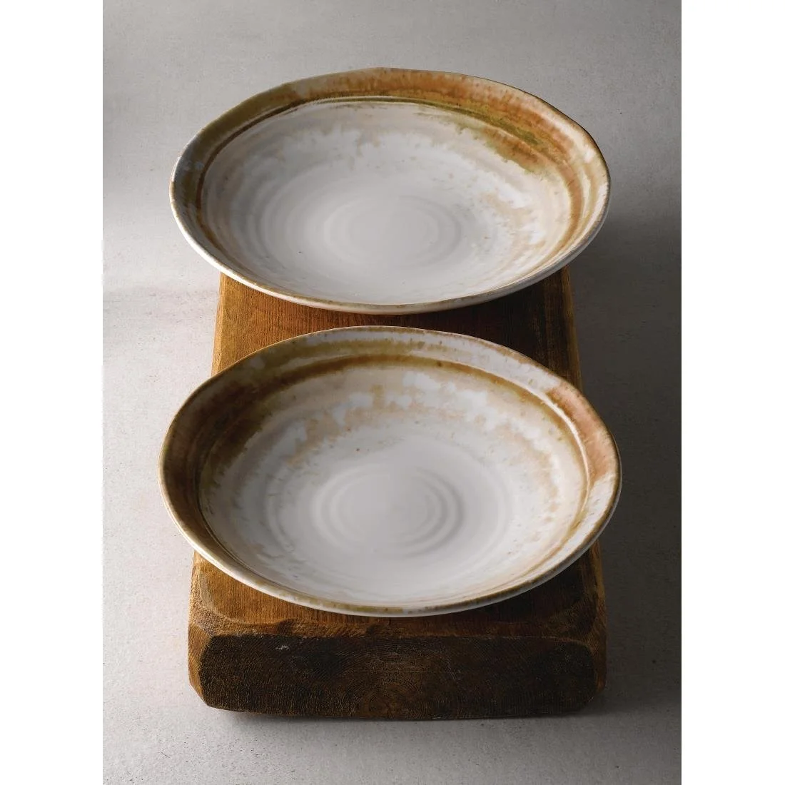 Dudson Finca Sandstone Organic Coupe Bowls 279mm (12 Pack) - Image 5