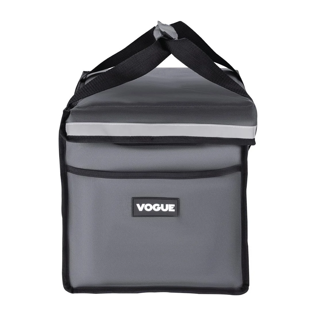 Vogue Insulated Folding Delivery Bag Grey - Image 3
