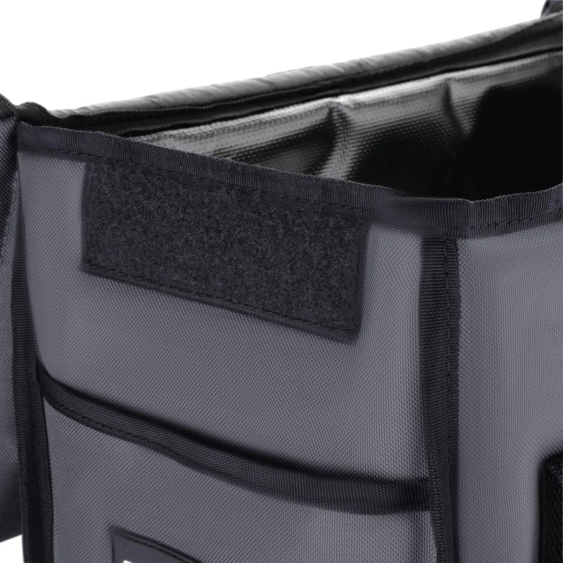 Vogue Insulated Top Loading Delivery Bag Grey 330x230x330mm - Image 6